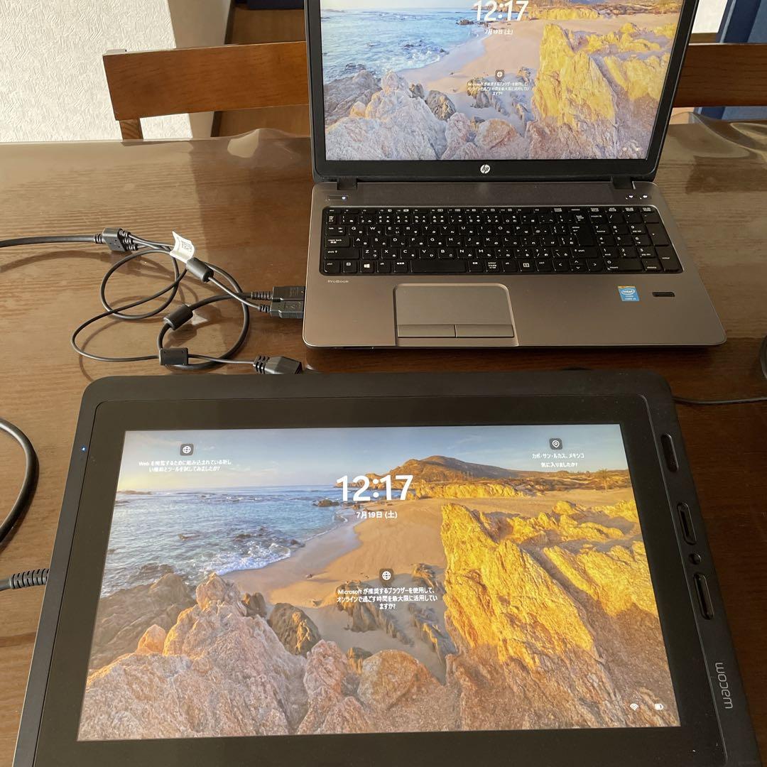 【簡易通電確認⭕️】Wacom DTK-1651 液晶ペンタブレット 15.6型