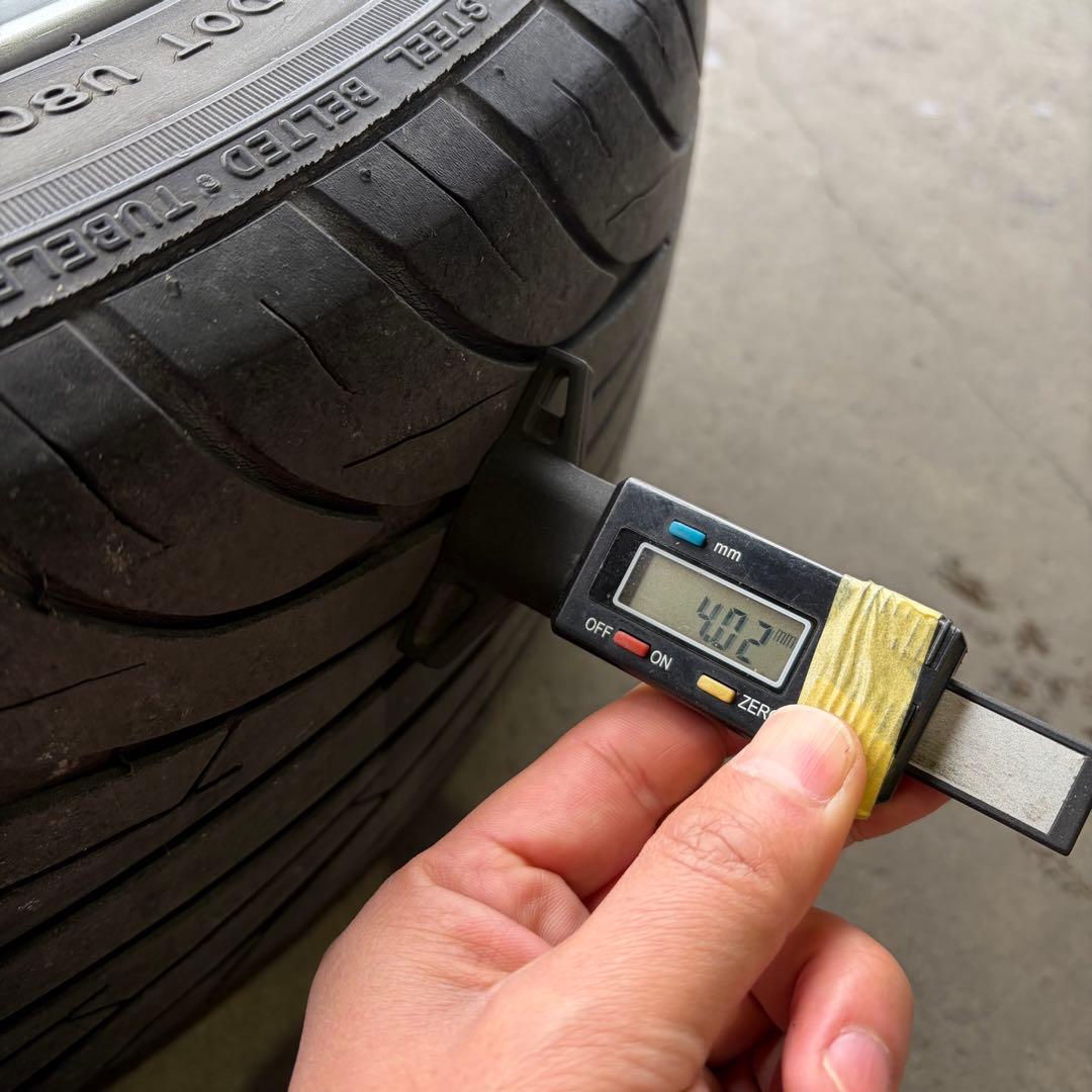 【美品】30プリウス ツーリングホイール 4本セット タイヤ溝あり