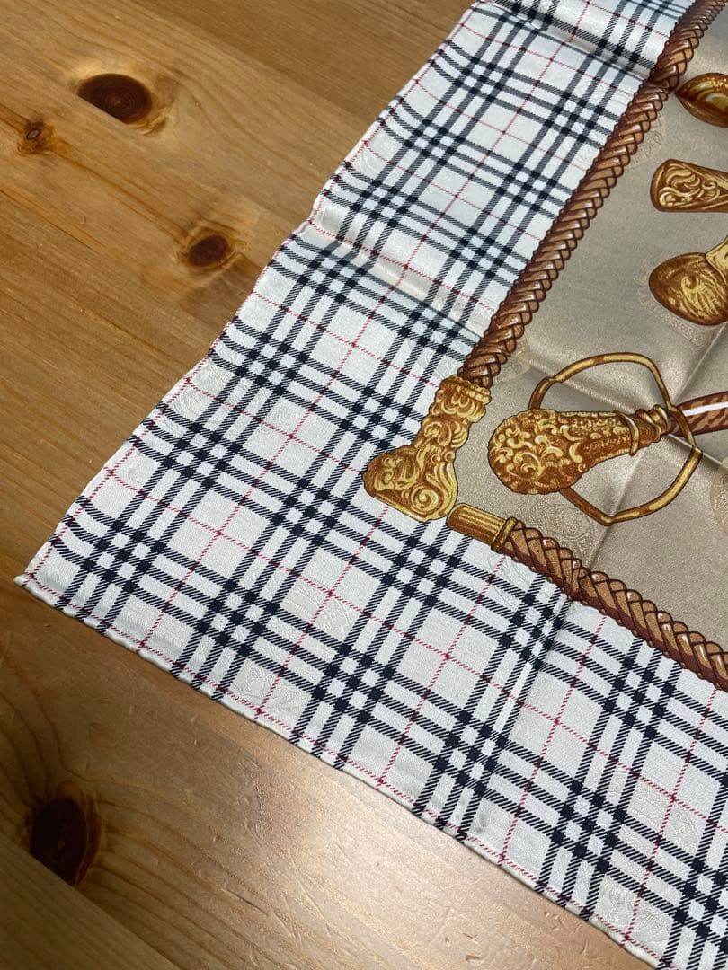 s*y様 Burberry's チェック柄ハンカチーフ3枚セット