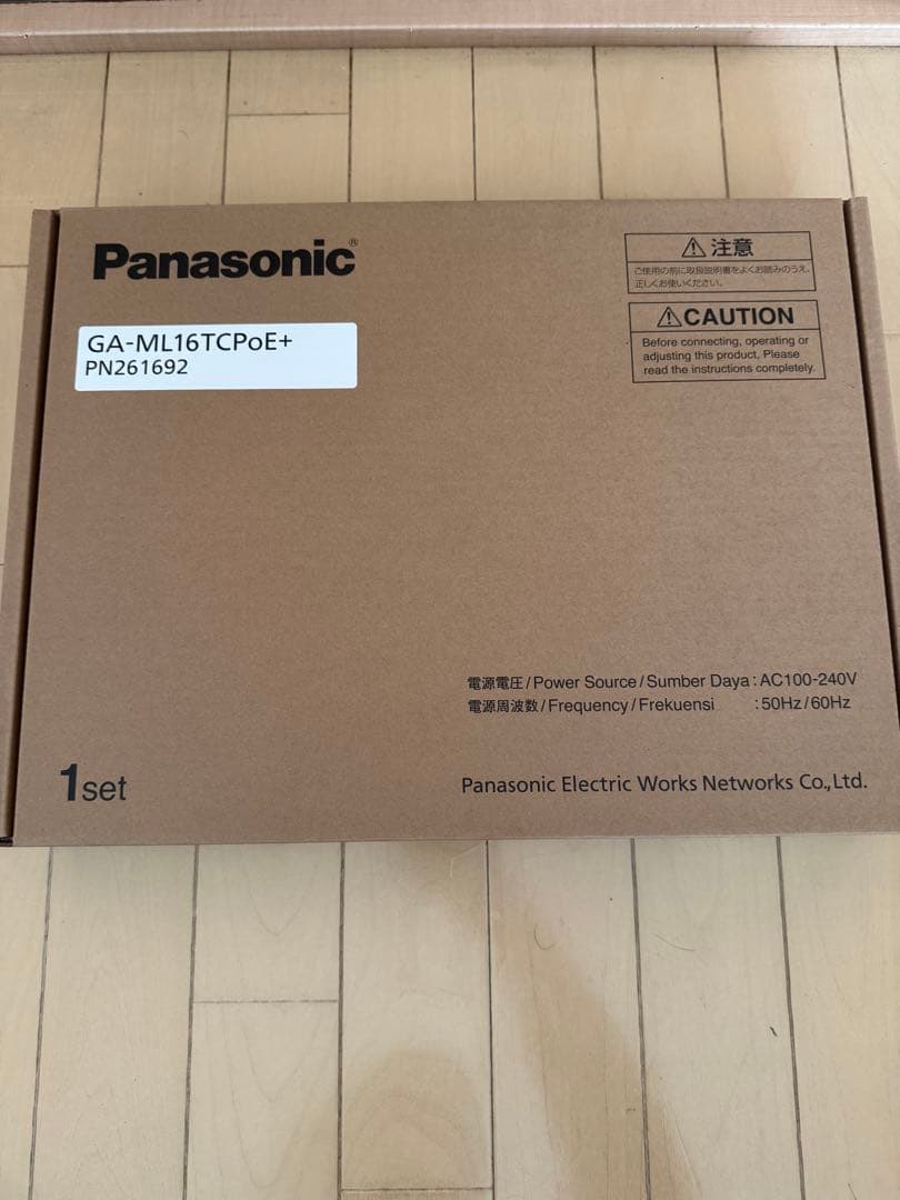 【新品未使用】Panasonic/GA-ML16TCPoE+PN261692