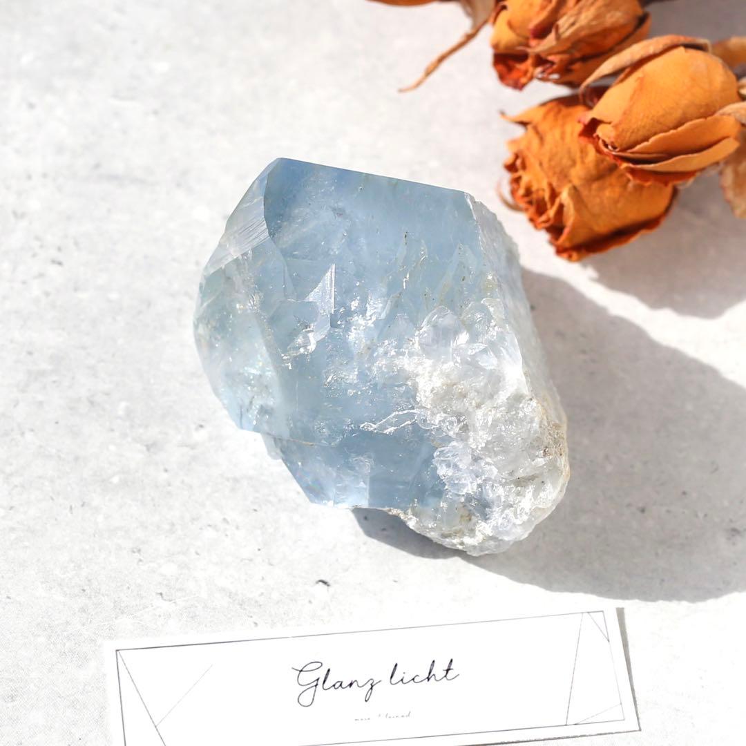 ミニ セレスタイト クラスター天青石 天使の石 鉱物 天然石 安眠 癒し