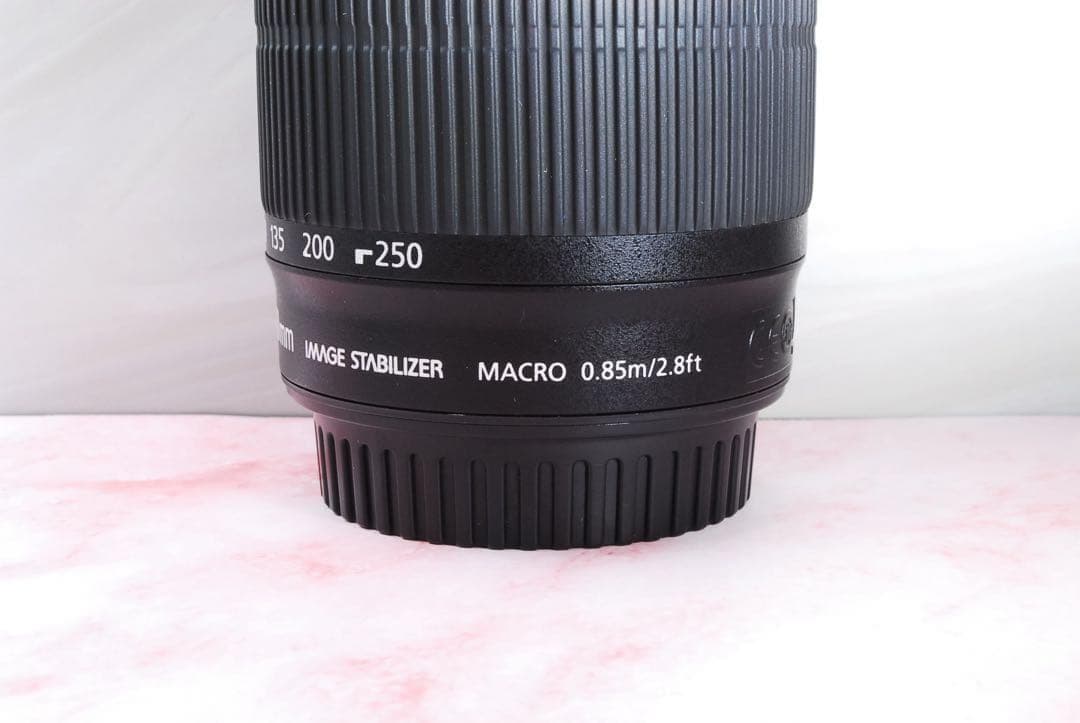美品❤️Canon EF-S 55-250mm IS STM 高性能望遠レンズ