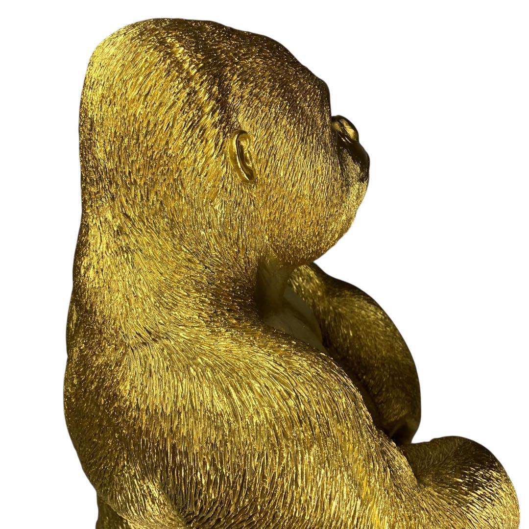 KARE モンキー ゴリラ オブジェ フィギュア ゴールド アート置物 入手困難