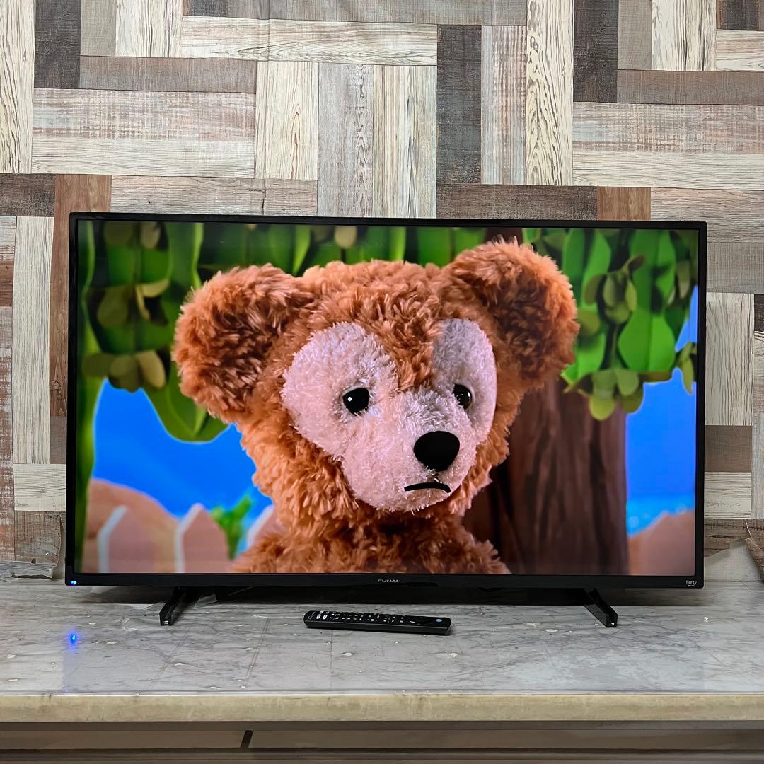 即日受渡❣️全国送料込フナイ43型Fire TV搭載4Kスマートテレビ