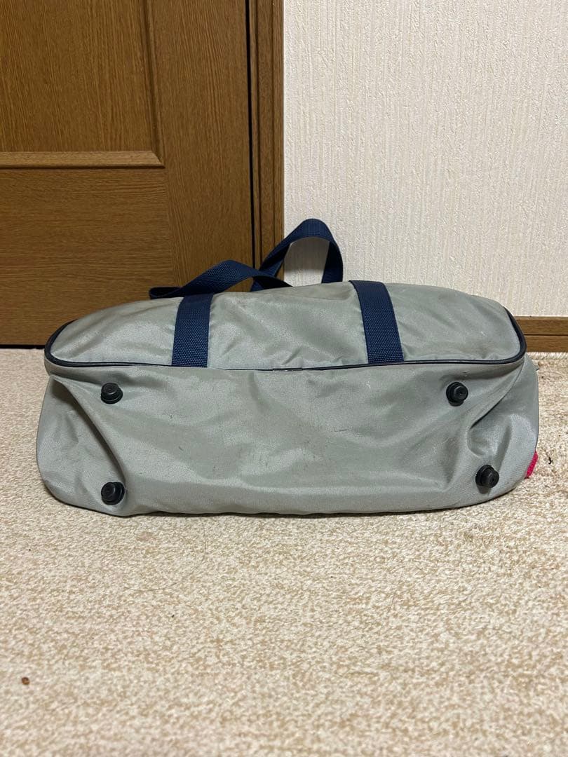 ワッぺ 旧ワッぺ スクバ グレー 中古品 キーホルダー付き♡