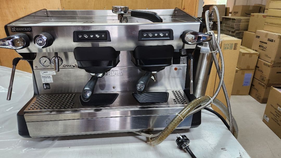 業務用エスプレッソマシングラインダーセット rancilio classes 5