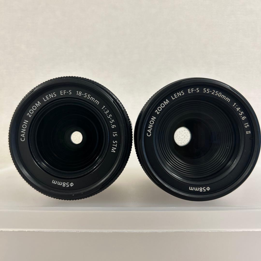 Canon EOS Kiss X7 デジタル一眼レフカメラ　ダブルズームキット