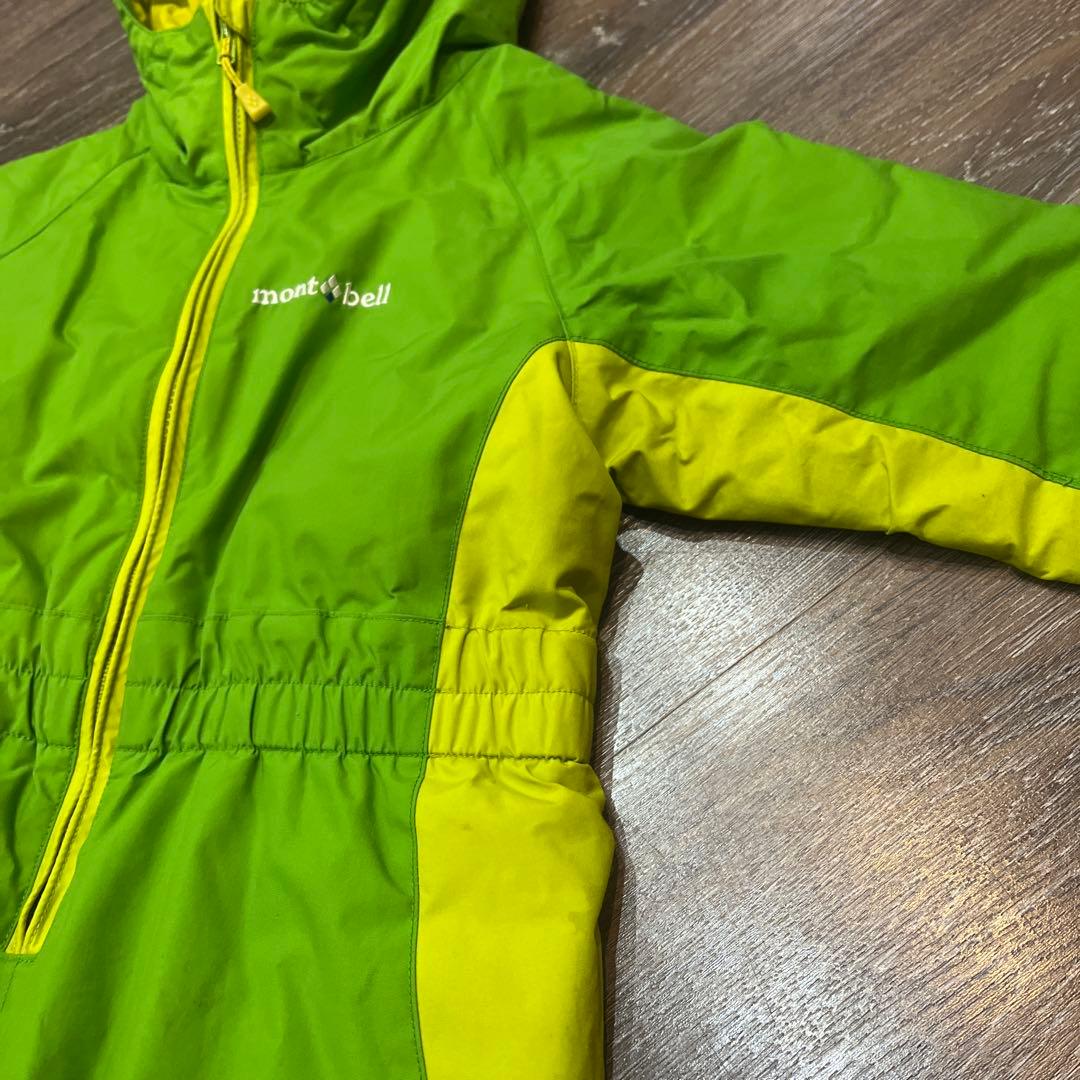mont-bellモンベル100 男の子　スノーウェア　つなぎ