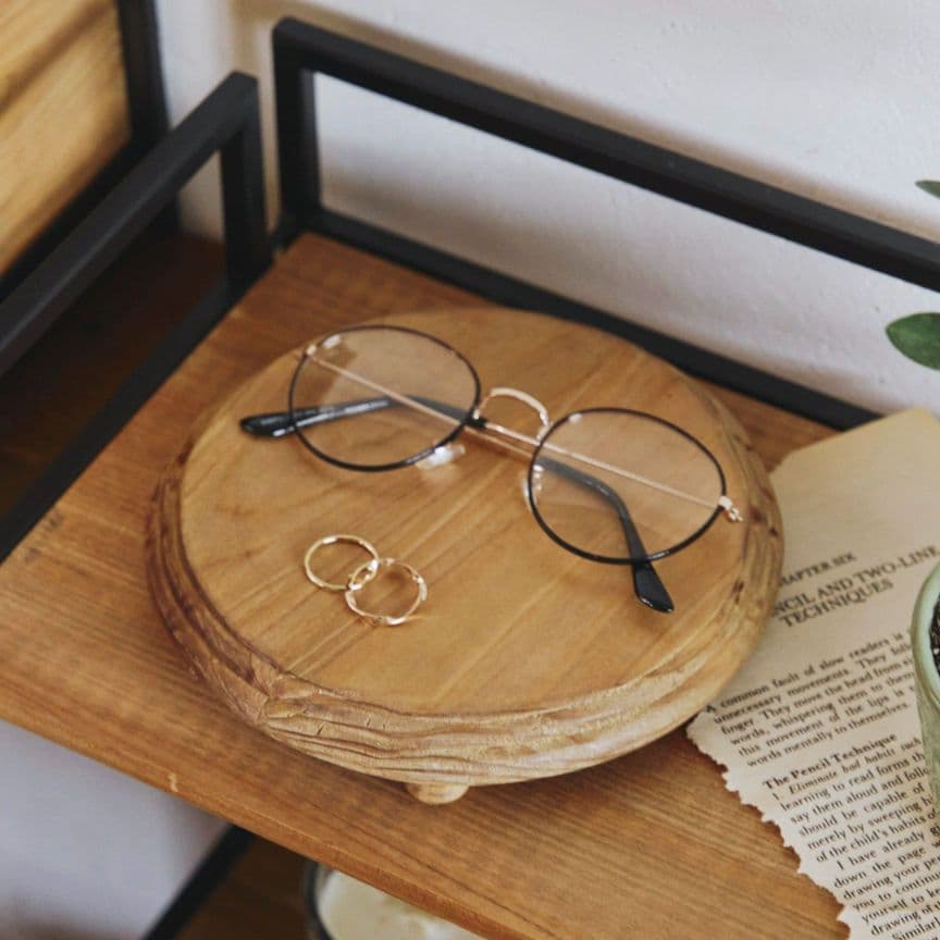 salut!サリュ【2026福袋】福袋A折りたたみ3段ラック＆卓上木製インテリア