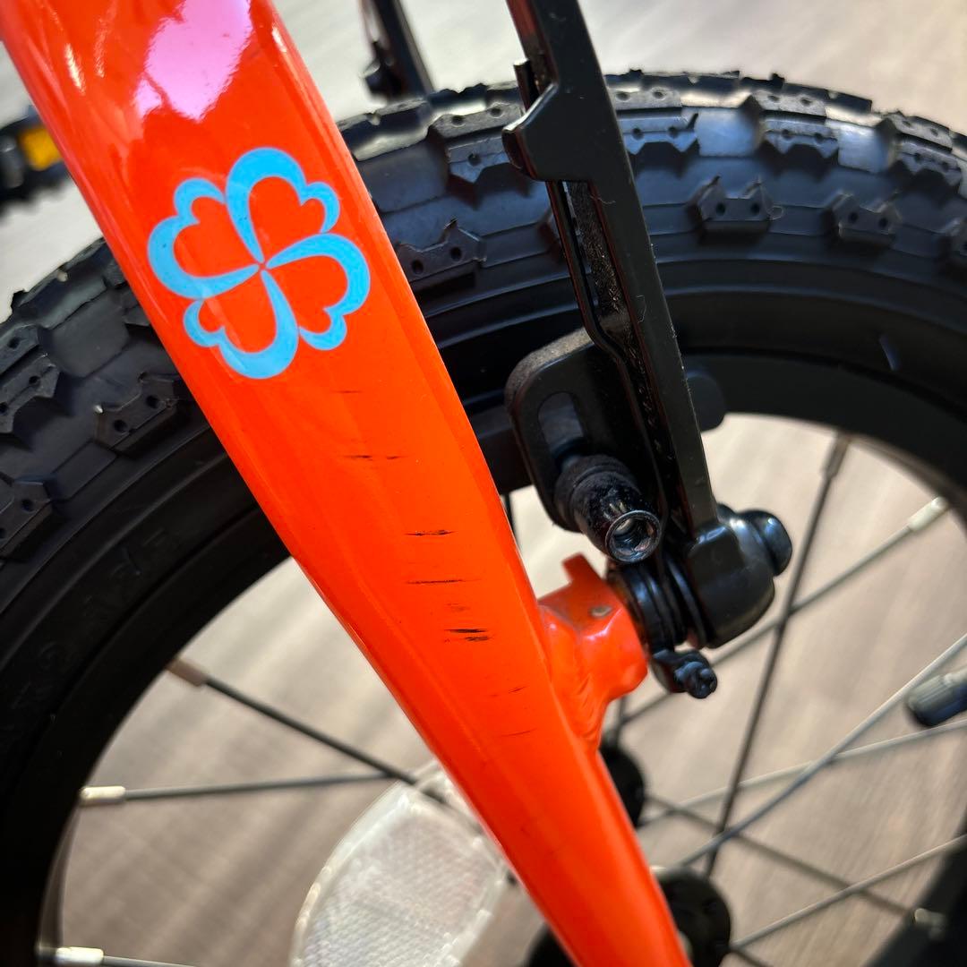 ヨツバサイクル　14インチ　ラムネブルー