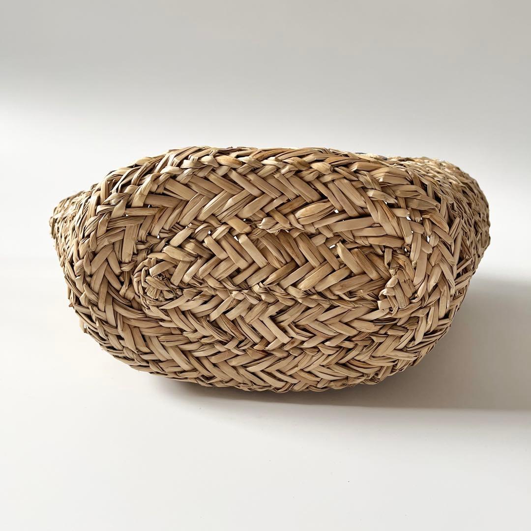 アニヤハインドマーチ　スモールバスケット ペーパーアイズ　天然草木　ブラウン系