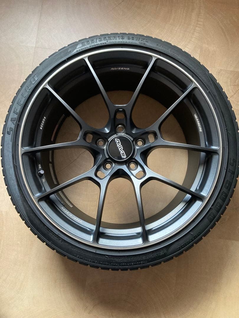 RAYS G025 19インチホイールセット  F30