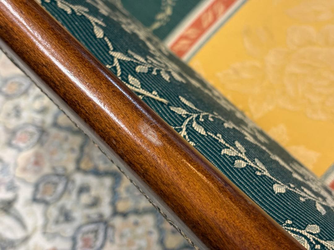 クラシック 2人掛けソファ 2Pソファ 猫脚 アンティーク ヴィンテージ nY