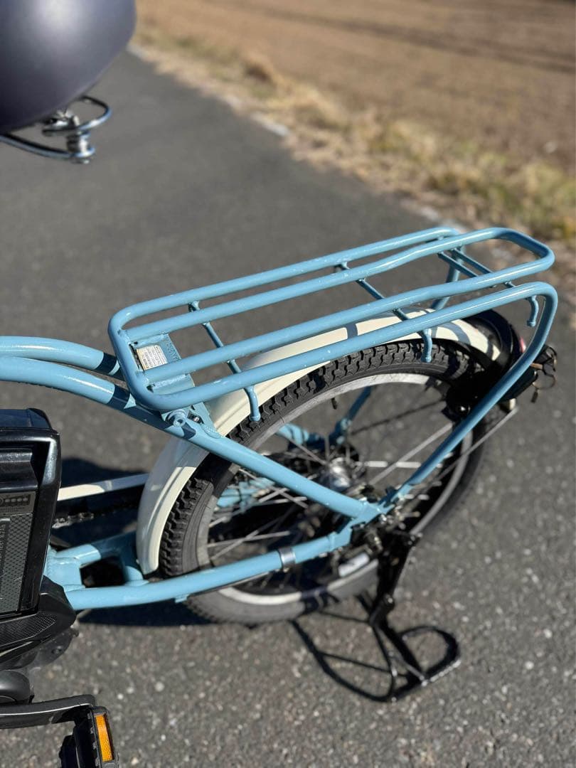 ヤマハ電動アシスト自転車 シティタイプ 青