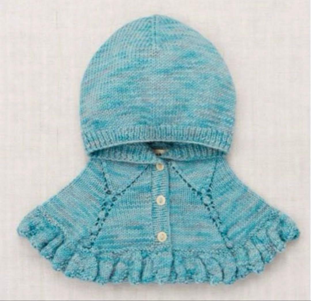m*i様 Misha&Puff Ruffle Capelet Lake