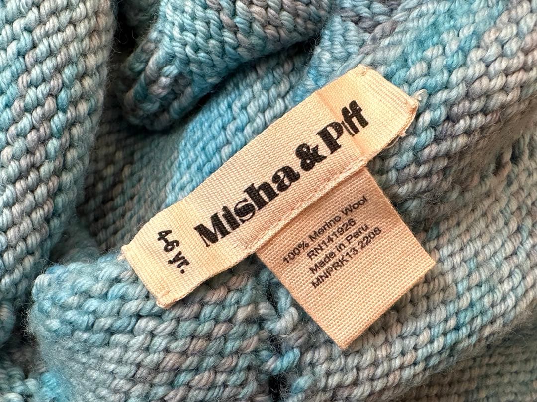 m*i様 Misha&Puff Ruffle Capelet Lake