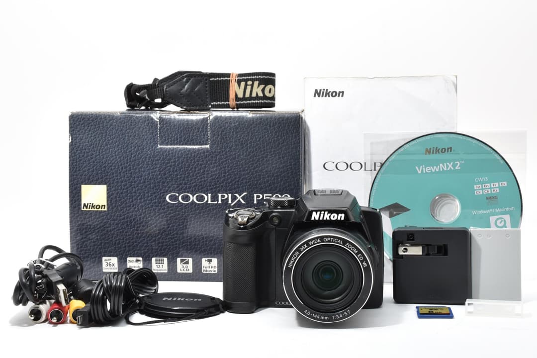 Nikon COOLPIX P500 スマホ転送OK #9694