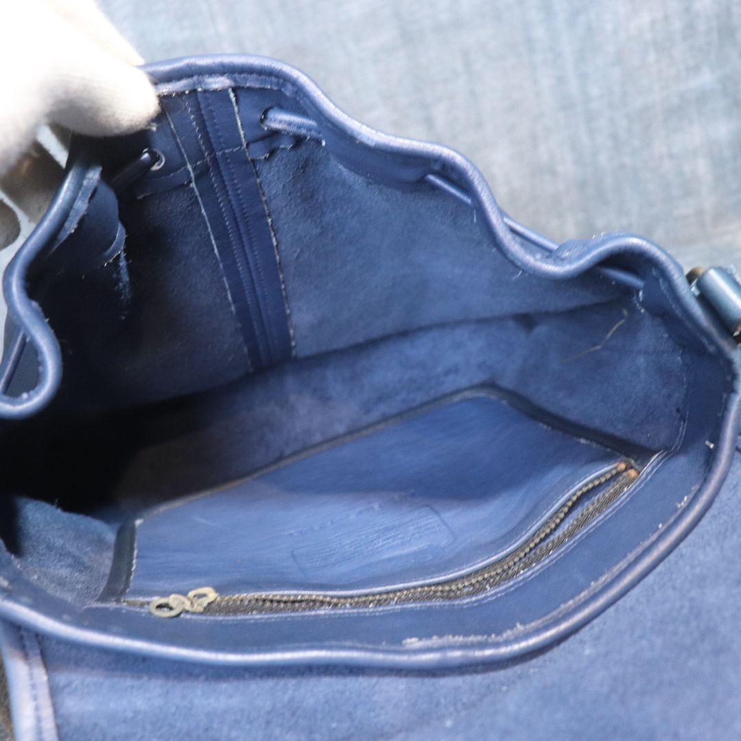 バッグ VINTAGE OLD COACH Blue shoulder BAG