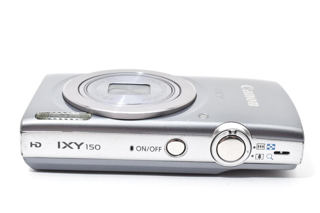 良品☆Canon IXY150コンパクトデジタルカメラ　シルバー#1956