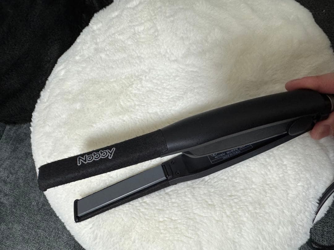 Nobby ストレートヘアアイロン ブラック 約1.5mコード