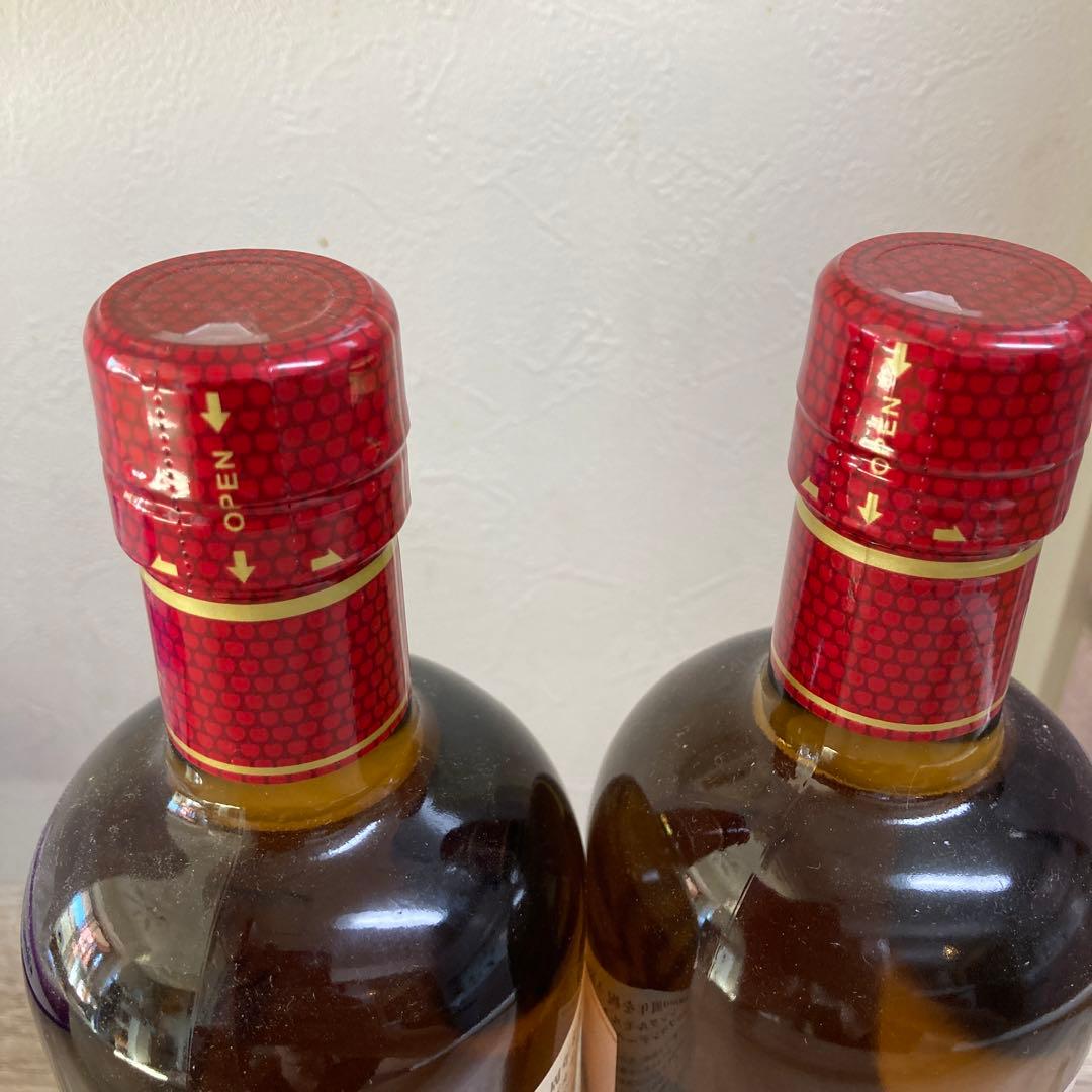 ニッカウヰスキー シングルモルト 余市 宮城峡 700ml アップルブランデー