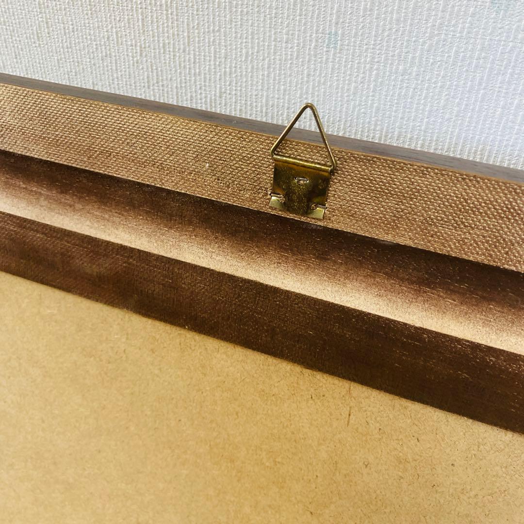 イタリア製　ミラー　姿見　ウォールミラー　木製フレーム　八角　面取り　特大サイズ