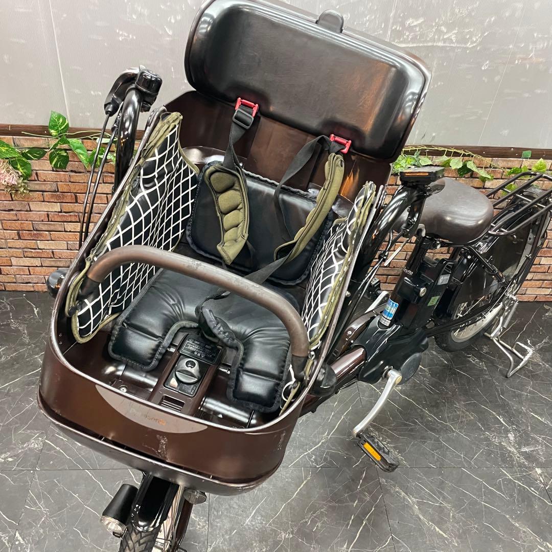 【78】子供乗せ電動自転車 Panasonic Gyutto ブラウン 20