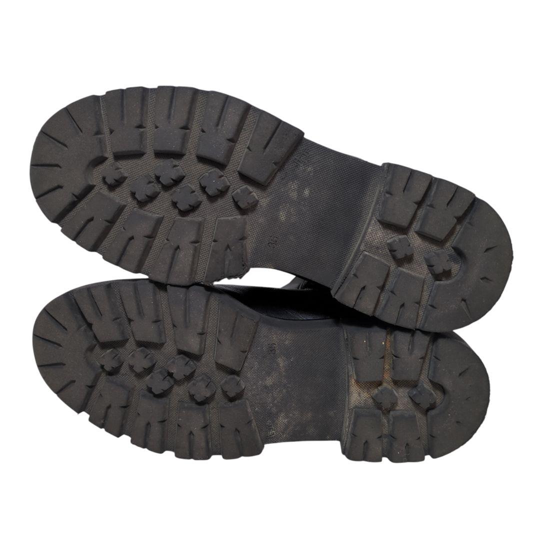 【良品】ENESS　エネス　サイドゴアブーツ　チェルシーブーツ　ブラック　35