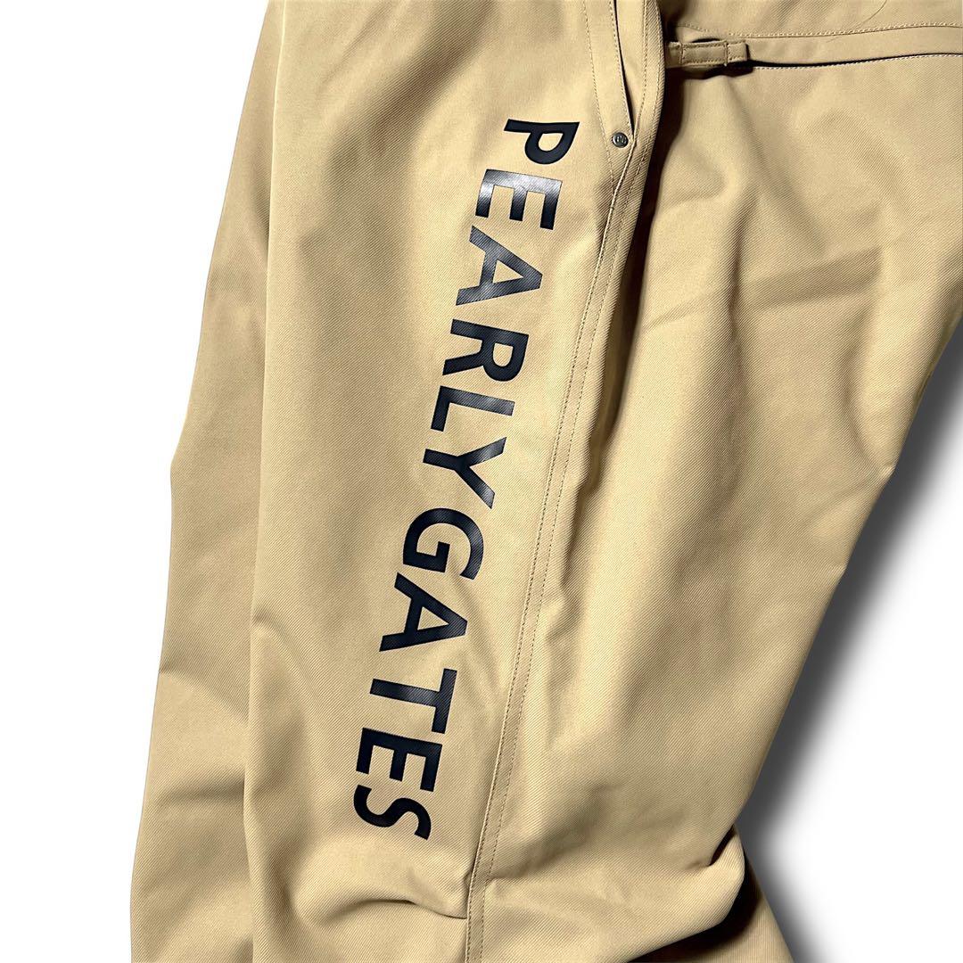 ベージュ パーリーゲイツ 定3.9万 防汚防水防風 ストレッチ スノーウェア