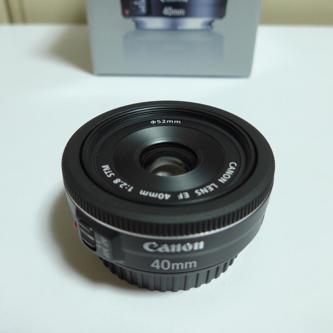 【新品】Canon EF40mm F2.8 STM 単焦点レンズ