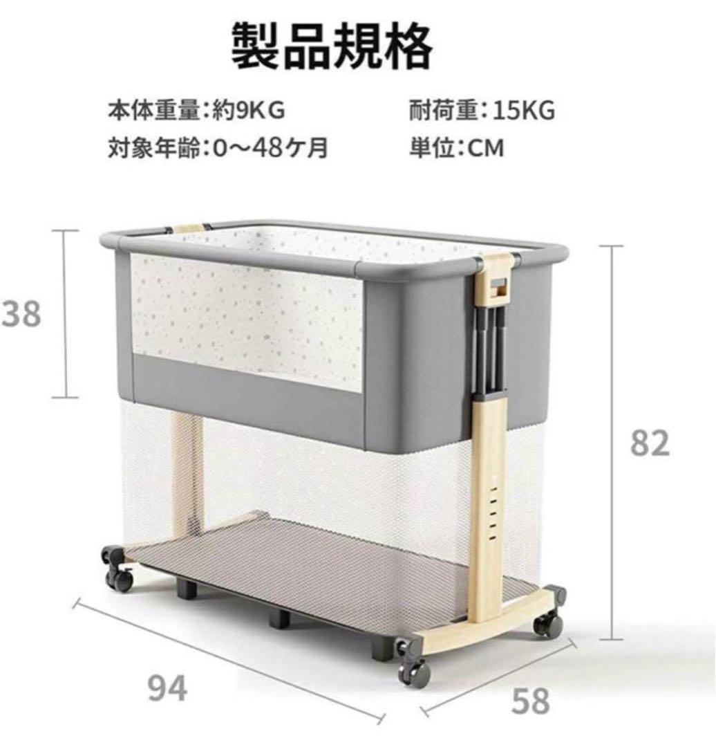 HZDMJ プレイヤードプレイヤード ベビーベッド 折りたたみ 2022改良版