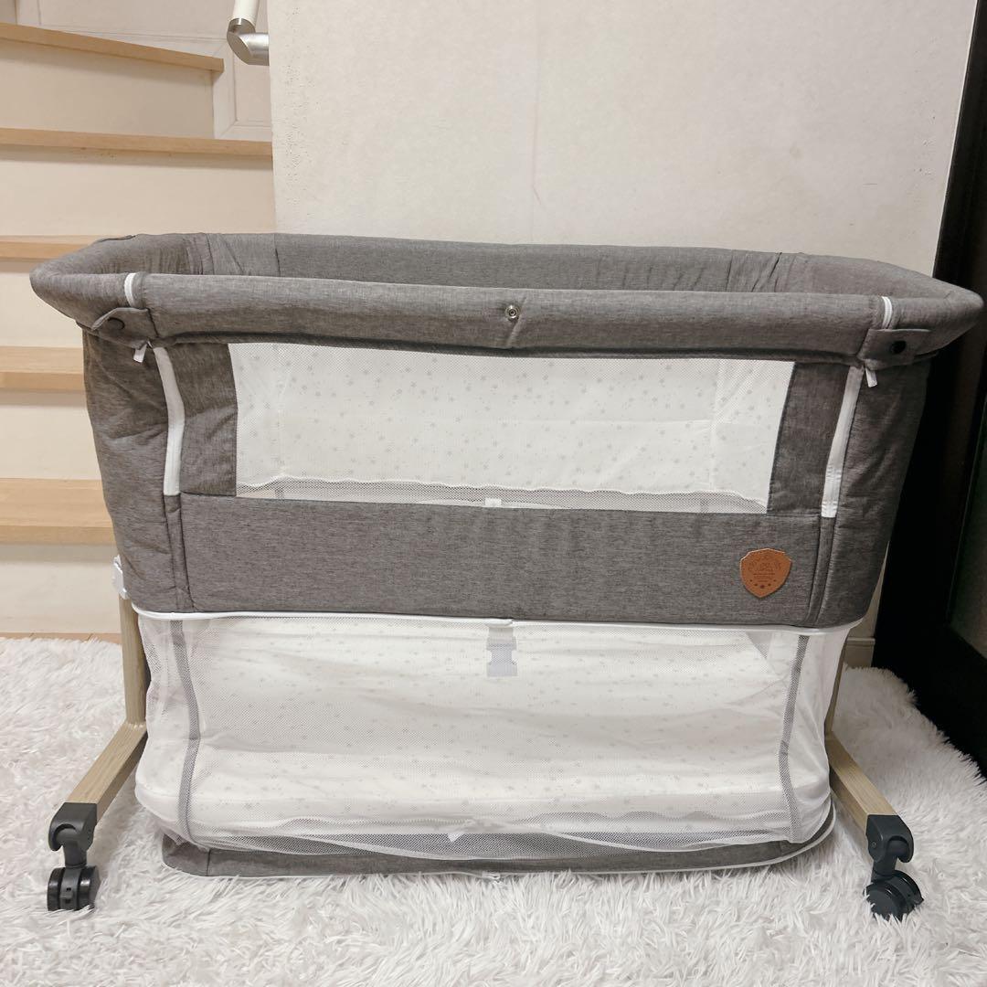 HZDMJ プレイヤードプレイヤード ベビーベッド 折りたたみ 2022改良版