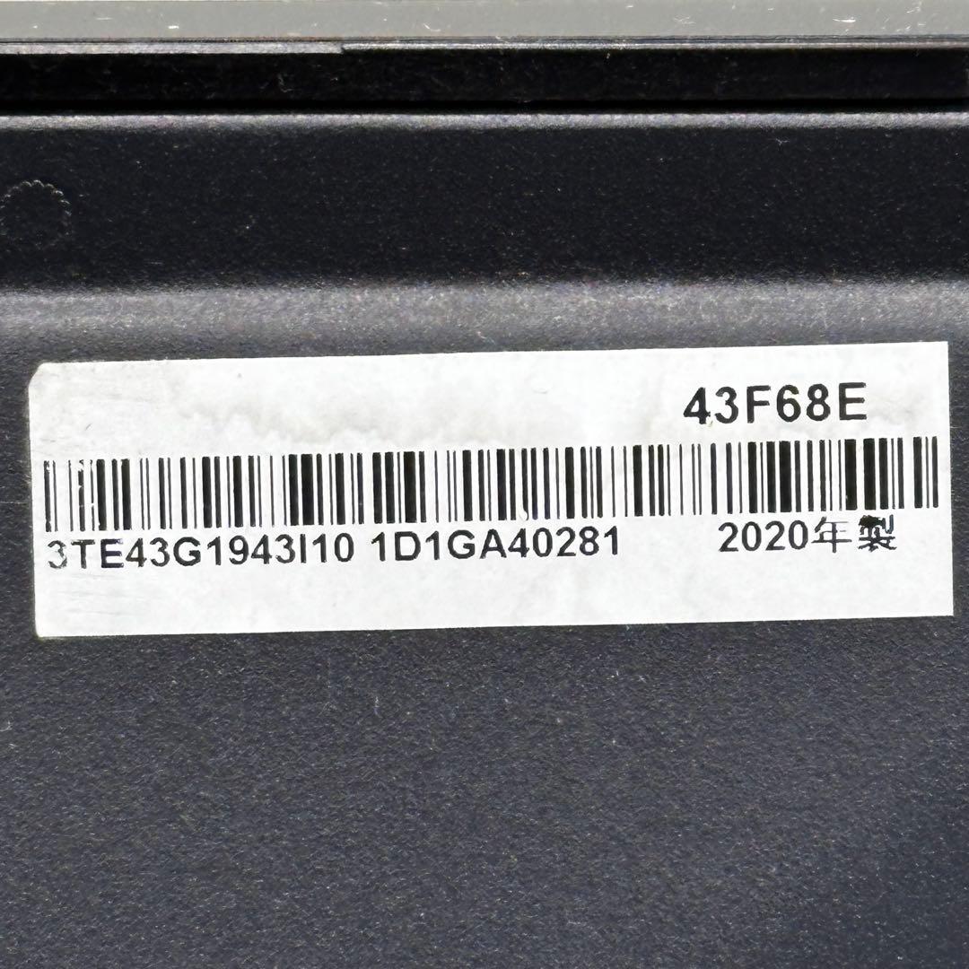 ◇こー訳あり激安 43型 2020Hisense 液晶テレビ43F68E
