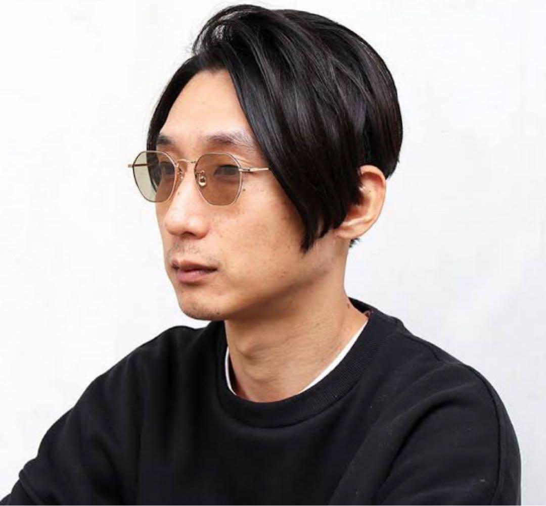 【極美品】 A.D.S.R BAZ 01 GOLD BROWN LENSケース付