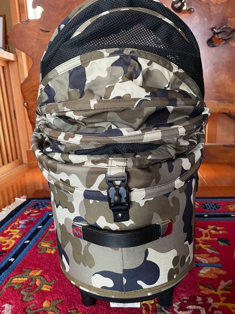 エアバキー犬用　フレームとドーム3レギュラサイズコット たまです。