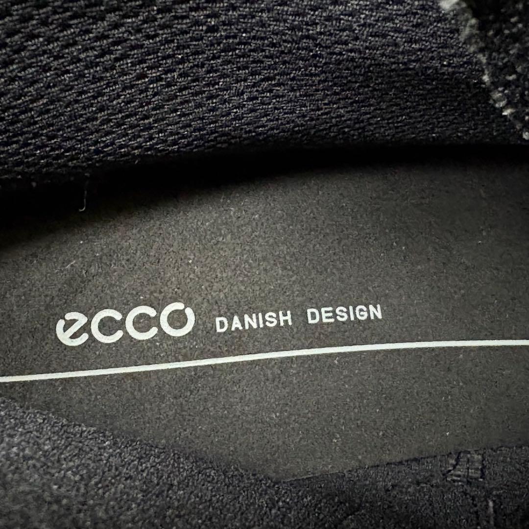 エコー ショートブーツ クラシック 15 本革 サイドジップ　24.0cm 茶