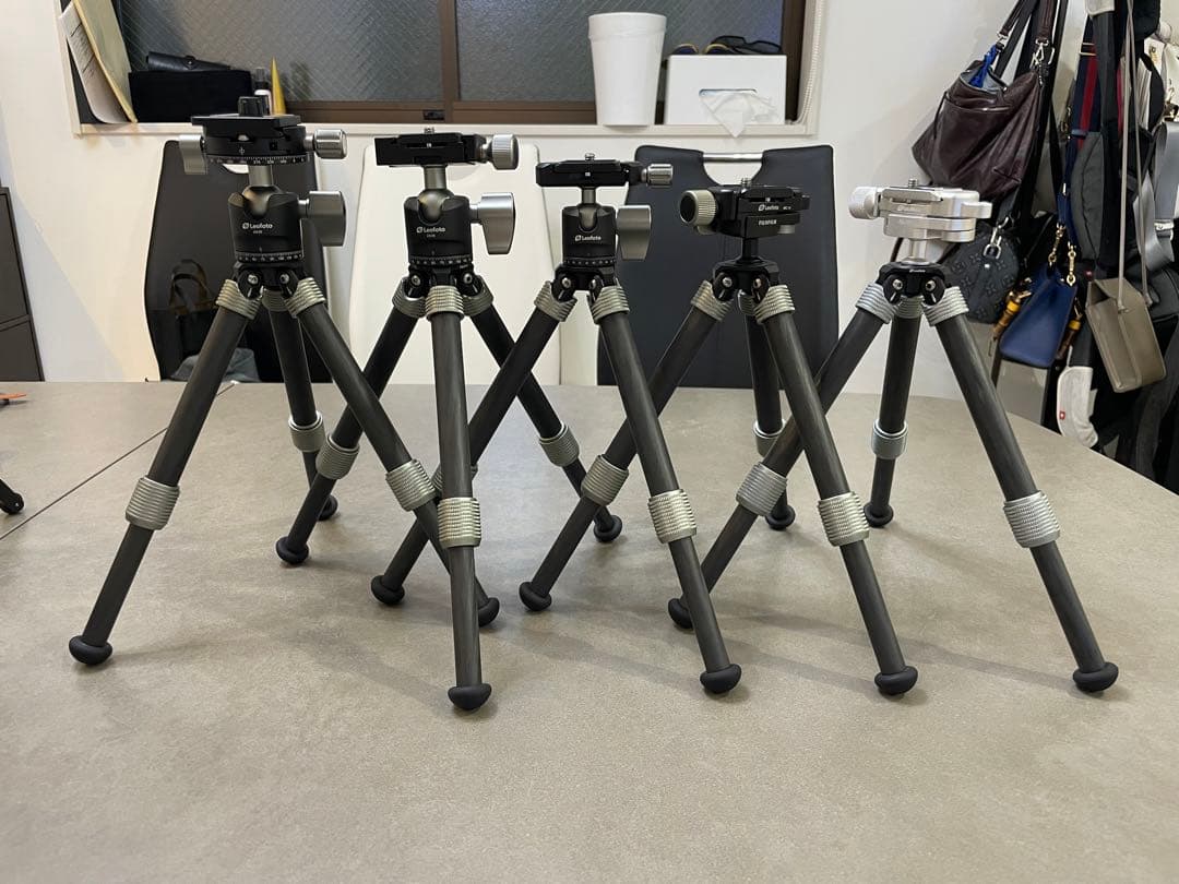 Leofoto MT-02Pro三脚+MBC-18ブラック雲台セットカーボンミニ