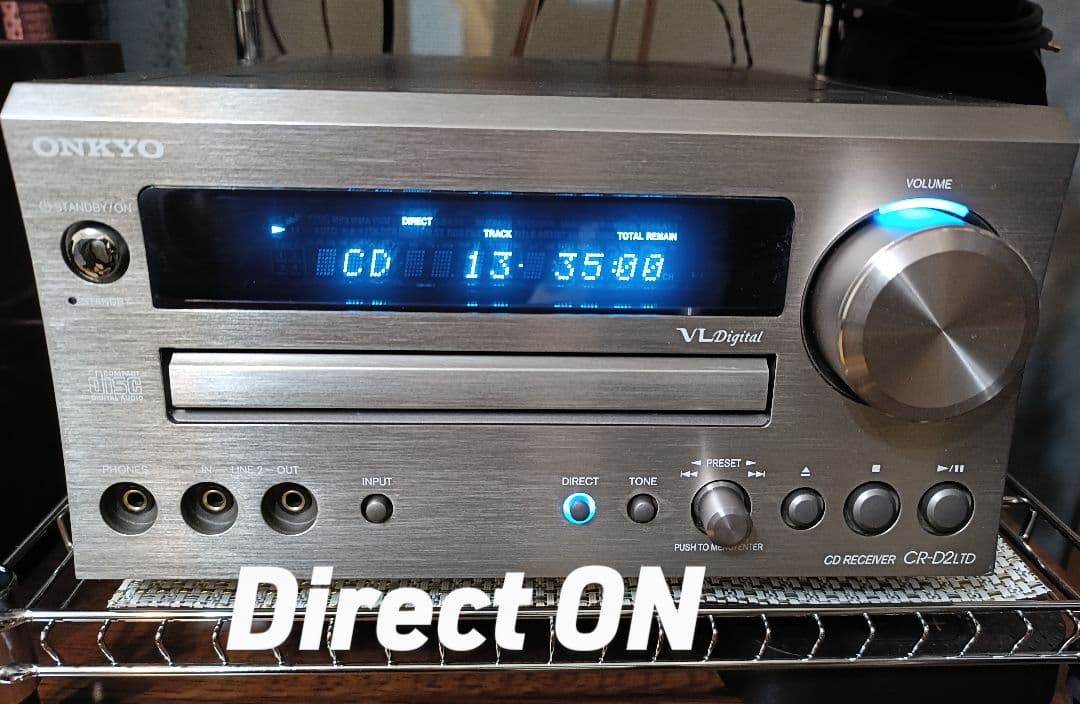 ONKYO CR-D2LTD CDレシーバー 完動品　学習リモコン付