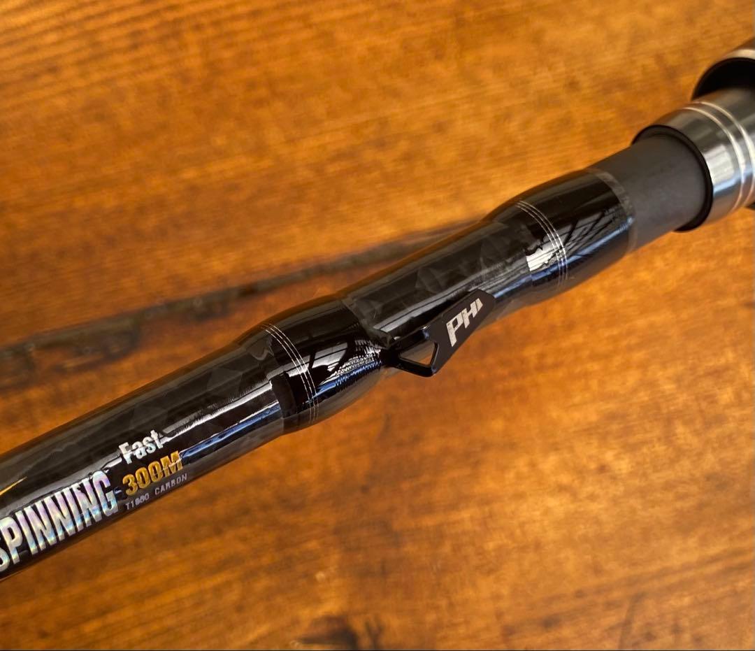 ライトショアジギング 10ft 3M パックロッド　ブラック　ショアジギング