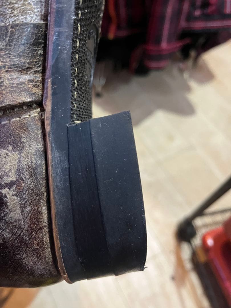 I*N様 フライ FRYE ハーネス リングブーツ 10D ビンテージ加工 米国