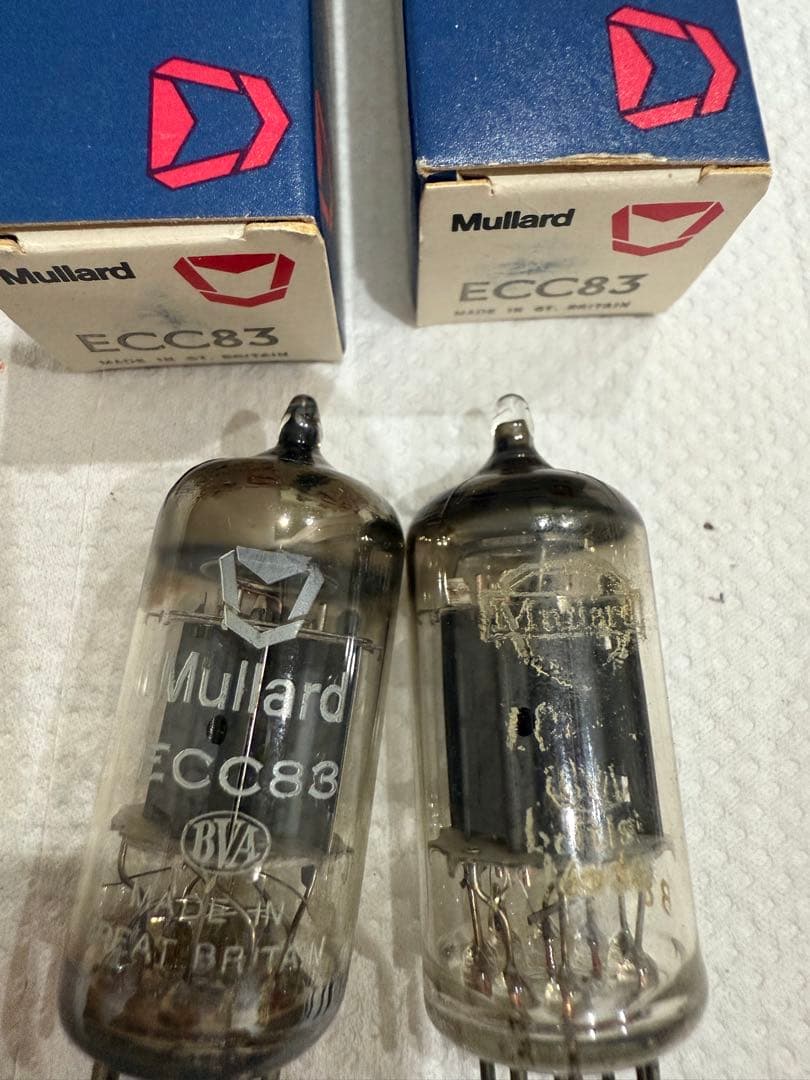 Mullard ECC83 真空管 2本セット