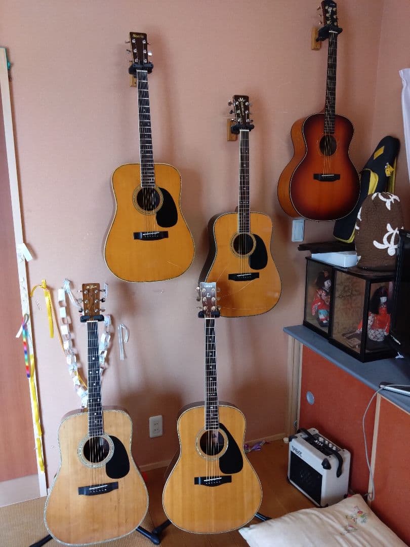 Morris 値下げ　価値あり　弾き続けたワンオーナー品　アコースティックギター