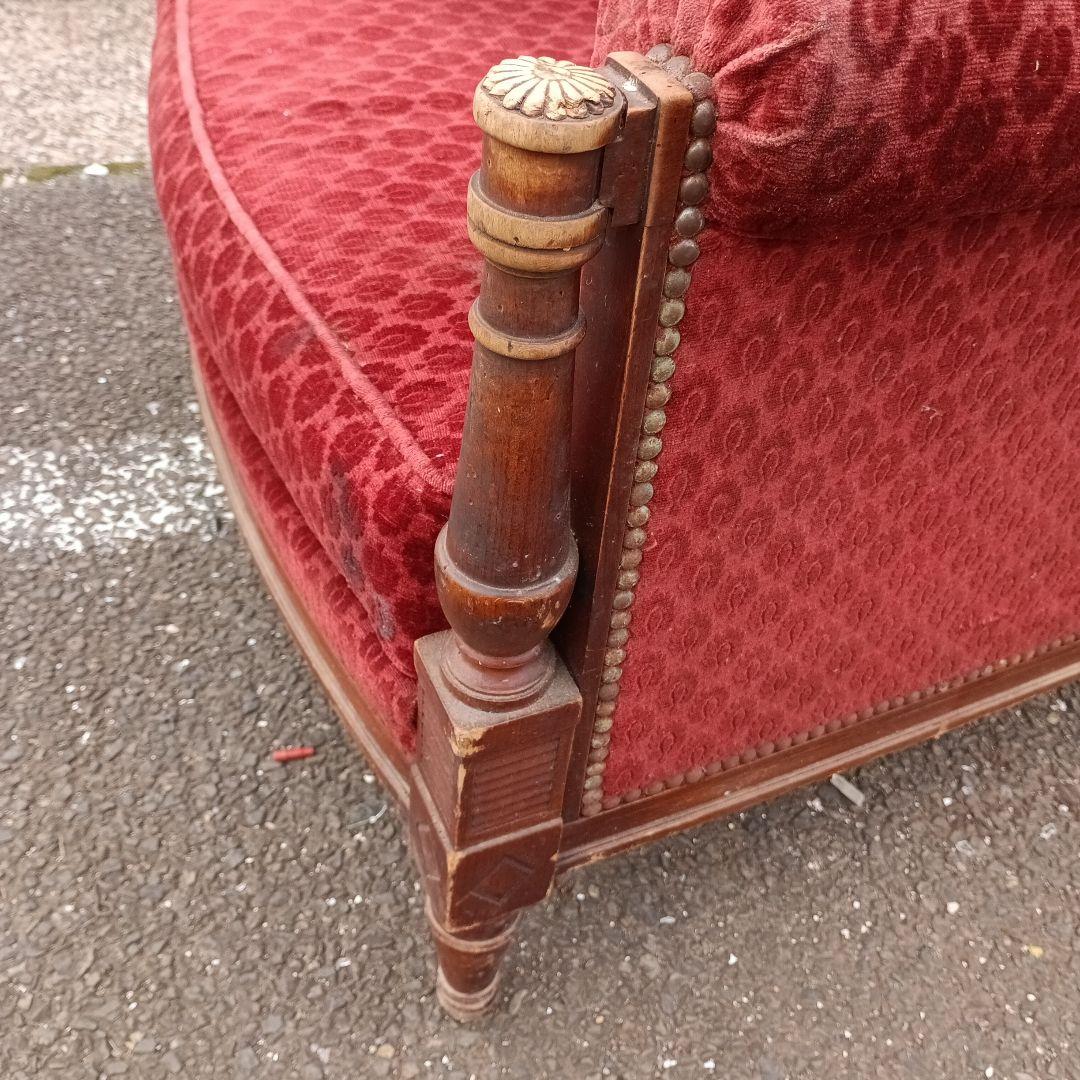 4700） ジャン・ロシェ　1人掛け　１Pソファー　フランスヴィンテージ