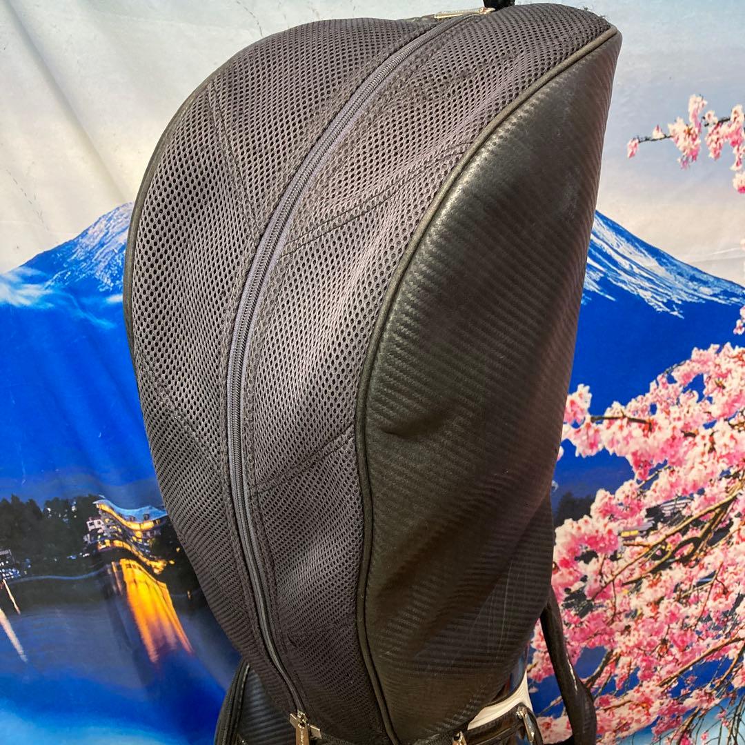 寶BU-1095 Titleistキャディバッグ ブラックホワイト CB731