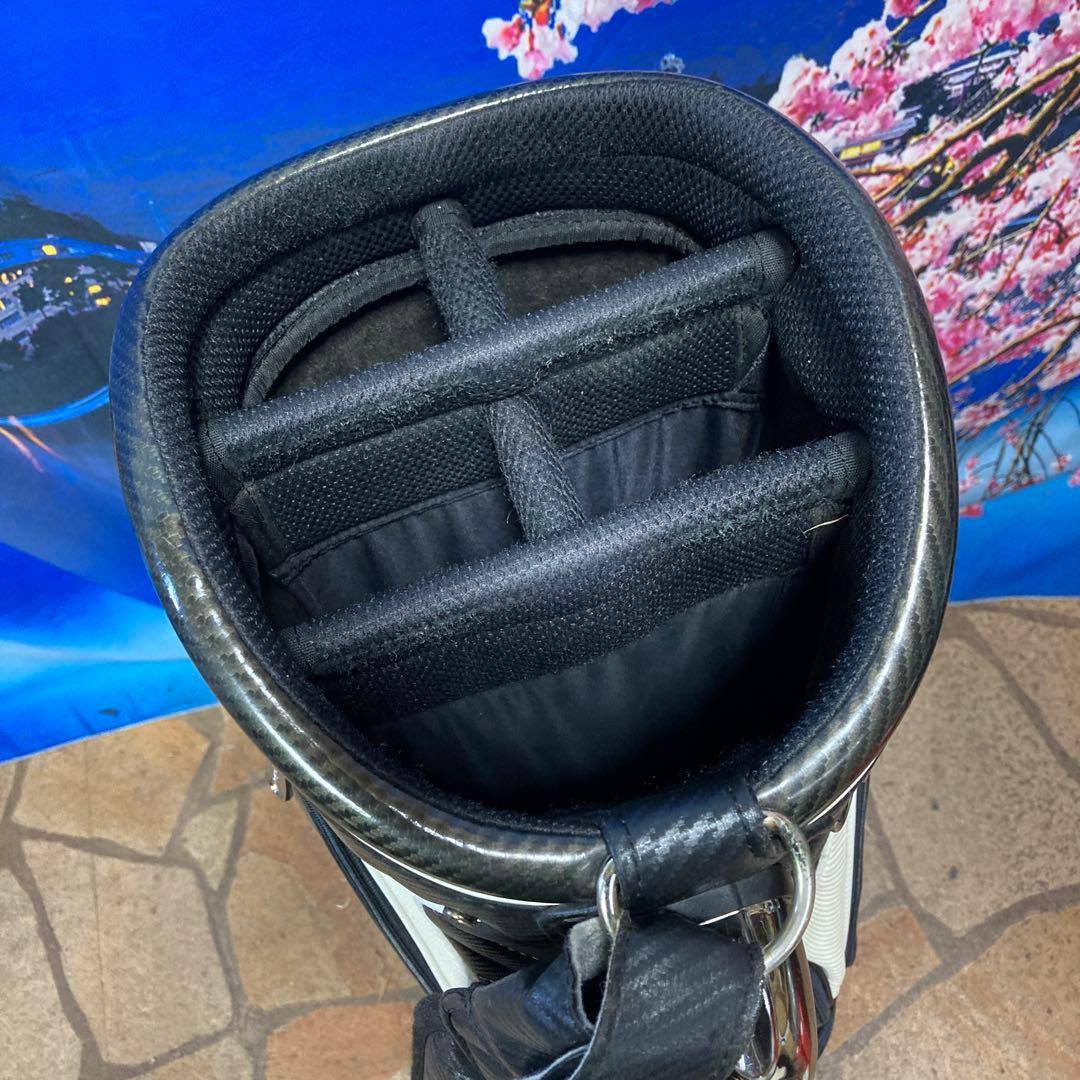 寶BU-1095 Titleistキャディバッグ ブラックホワイト CB731