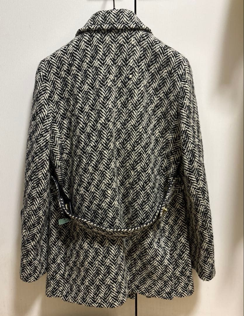 コーチ COACH ピーコート ヘリンボーン　ツイード サイズ2