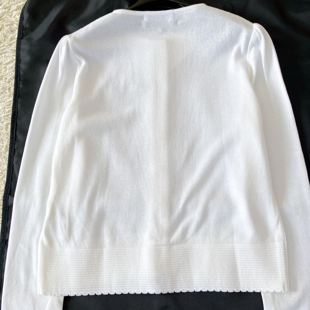 タグ付✨Rene ニットカーディガン 2021 パールボタン スカラップフリル