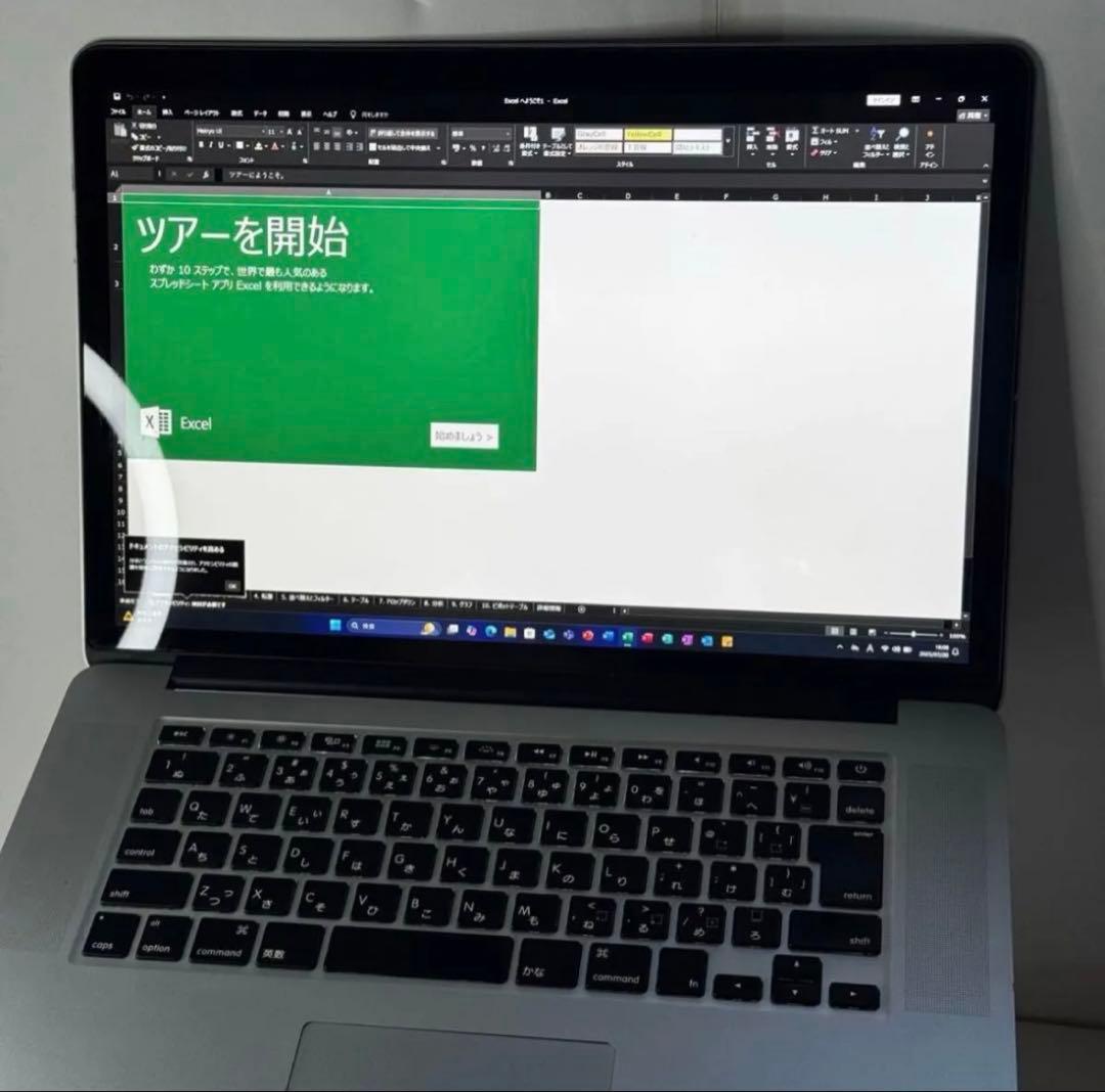 【大容量】MacBookPro A1398 i7/8GB/768G/Nvidia
