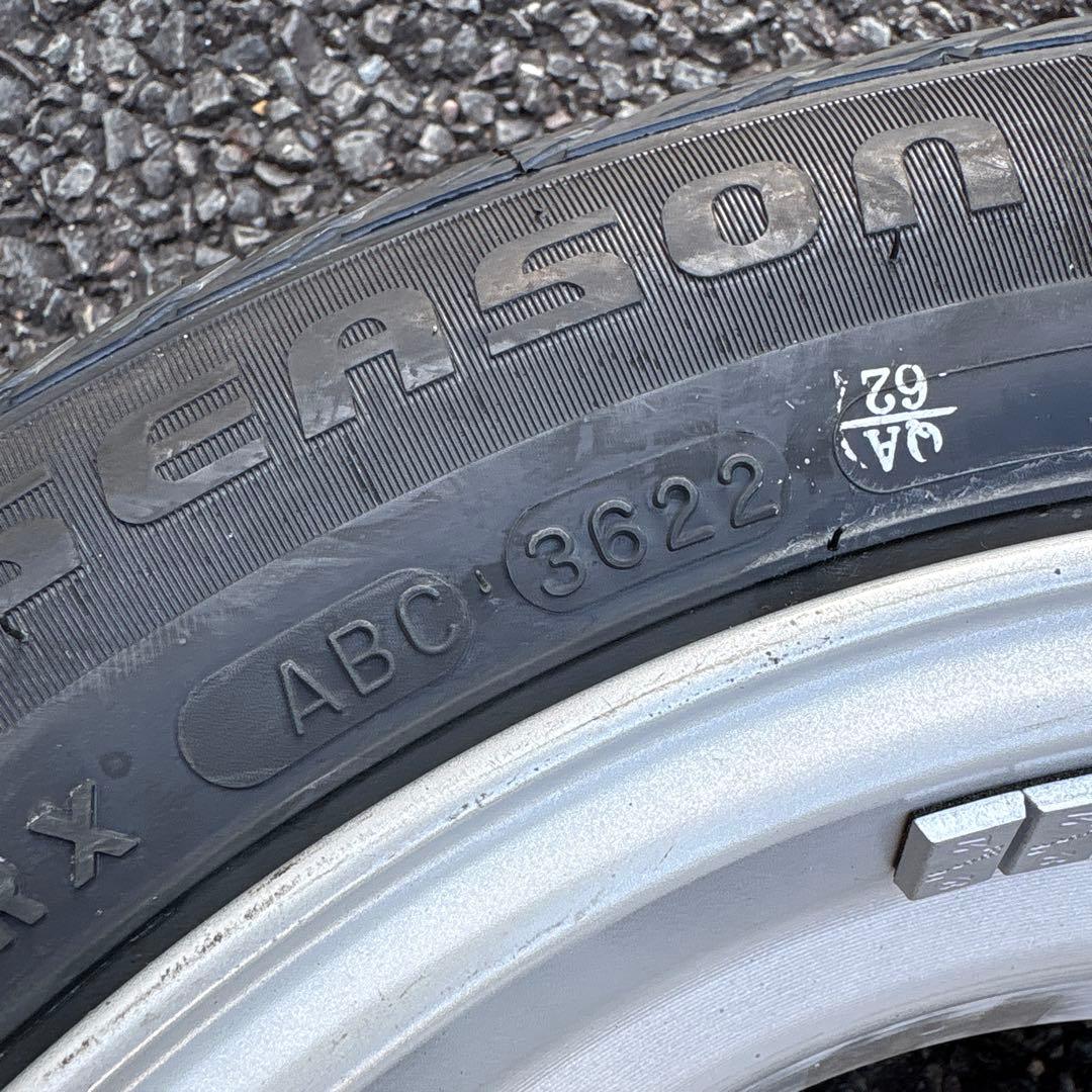 送料込み　オールシーズンタイヤ155/65R13 ❶