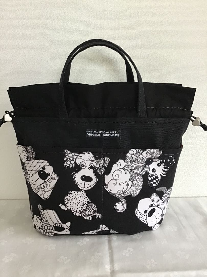 ハンドメイドショルダーバッグ☆ファスナーショルダー☆＊まる＊です♪